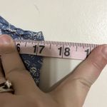 prAna  Women's Zandra Tank Top Blue Waimea Print Size Small Adjustable Strap Photo 4