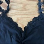 Forever 21  Black Lace Detail Top Photo 1