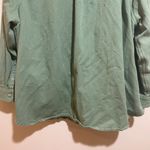 Madewell Plus Garment-Dyed Twill Shirt Jacket Shacket Green Photo 9