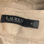 Ralph Lauren  100% Linen Khaki Pants Belt Loops 12 Wider Leg Photo 7