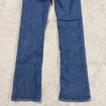 Hollister Women’s Y2K Low Rise Boot Cut Jeans Embroidered in Medium Wash 26X33 Photo 7