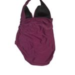 Venus Purple One-Piece Swimsuit with Halter Neckline Photo 1