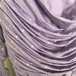 NWOT Alex Perry lilac rhinestone dress mini Size 6 Photo 7