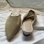 Kitten Heel Summer Mule Slide Color Sand Size 40 Tan Photo 4