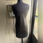 Vintage Y2K Hypnotik black disco mirror sleeveless mini tank dress, size large Photo 9