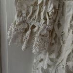 Ulla Johnson Albertine Dress Linen Lace Long Sleeve Pristine Guipure Size 2 XS Photo 5