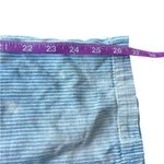 Sea New York Striped Blue Denim Jumpsuit Distressed Size 0 Sleeveless Photo 6