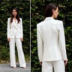 Veronica Beard NWOT Jagger Dickey Crystal-embellished Satin-crepe Blazer Size 12 Photo 13