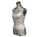 Charlotte Russe  Y2k Coquette Lace Trim Crop Top Babydoll Cottegecore Preppy S Photo 2