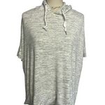 Tahari Oversized Hoodie Short Sleeved Womens Photo 0