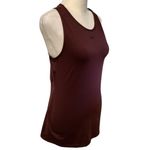 Nike  Pro Women's Burgundy Racerback Running, Group Fitness Tank Top Photo 3