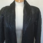 Leather Jacket woman’s patchwork soft vintage design funky Photo 3