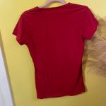 Red Wisconsin Badgers Graphic T Photo 4