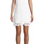 Milly  Chloe 3-D Lace Dress in White, Size 2 New w/Tag Retail $395 Photo 0