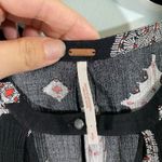 Free People Black Graphics Snap Out of It Sleeveless Mini Dress Size S OB413273 Photo 4