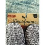 Dearfoams NWT!  Gray Excalibur Indoor / Outdoor Slippers Womens Large 9 - 10 Photo 4