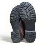 Donald J Pliner Combat Boots Booties Shoes Women's Size 9 Brown Leather‎ Lace Up Photo 6