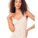 LULU’S All My Love For You White Lace Sleeveless
Midi Dress Size S Photo 4