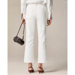J.Crew Mid-rise Kickout Jean White Photo 5