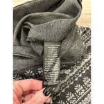 KAVU Black Gray Fair Isle Knit Skater Skirt Size Large Photo 4