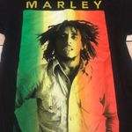 Zion Rootswear Bob Marley colorful black T-shirt unisex size medium Photo 1