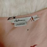 Reitmans Size Medium M Pale Pink Blouse Shirt Sheer Wrap Tie Button Chic Pastel Photo 7