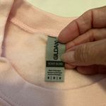 Gildan Pink Santa Blowing A Bubble Sweatshirt. Size  M. NWOT Photo 1