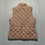 st. john's bay St. John’s Bay Women’s Small Quilted Vest Brown Lightweight Fall Photo 5