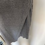 Akira 🆕 Gray Ribbed Midi Bodycon Dress Photo 2