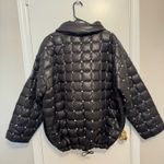 Michael Kors  Stirling Studded Quilted Ciré Popover Jacket Size XL Photo 2