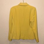 Collection B Women's Vibrant Yellow Suit Jacket Size 10 Photo 3