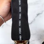 Fendi NIB Colibri mesh rib knit sports-luxe point-toe ankle boots sz IT 36 US 6 Photo 6