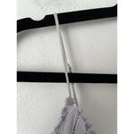 Angel Biba  Baby Blue Lace Asymmetrical Hem Fitted Dress Women’s Size Medium Photo 7