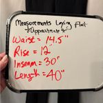 Elodie  Women's NWT Black Ribbed Flare Pants with ankle slit Sz medium Photo 1