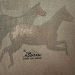 The Mountain Vintage Y2K Horse Tee Medium Leather Tag Western Native American Photo 5
