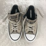 Converse all star low top women size 5 leather metallic copper type texture Photo 2
