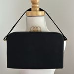 Vintage Stefan Black Moire Fabric Purse Photo 2