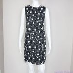 Daniel Rainn  black and‎ white floral print dress, women's size M Photo 4