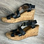 Leather Platform Sandals by I Love Comfort Size 10 Medium Black Photo 3