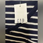 Gap  striped short sleeve vneck tshirt mini dress Photo 5