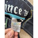 COOGI  Jeans Women's Embroidered Size 16 Cotton Blend Low Rise Dark Wash Denim Photo 2