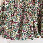 J.Crew  Floral Cotton Tiered Mini Skirt Size XXS Photo 3