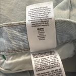 MOTHER Denim SNACKS! Pleated Double Dip Puddle Jeans in Blue Slushie Size 25 Photo 8