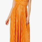 En Saison Illianna Maxi Long Dress High Low Asymmetrical Orange NEW Size‎ S Photo 0