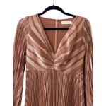 Zimmermann  Burnout Sunray Pleated Midi Dress Pink Size 0 – Excellent Condition Photo 4