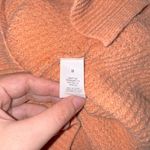 Aerie Cozy Up Super Soft Comfy Oversized Hooded Knit Sweater - Medium - Peach Photo 3