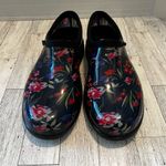 Sloggers NEW  Floral Blue Slip on Waterproof Comfort Shoes Womens Size 9 Garden Photo 1