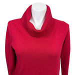Chico's Chico’s Red Cowl Neck Sweater Long Sleeve Pullover Women’s Large Photo 1