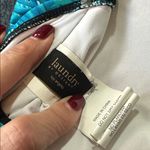 Laundry by Shelli Segal Blue and Green bikini Top size large NWOT $88 Photo 3