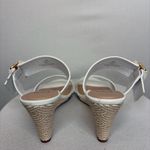 Impo  Vernette White Wedge Sandals Women’s Size 8 New(B96) Photo 4